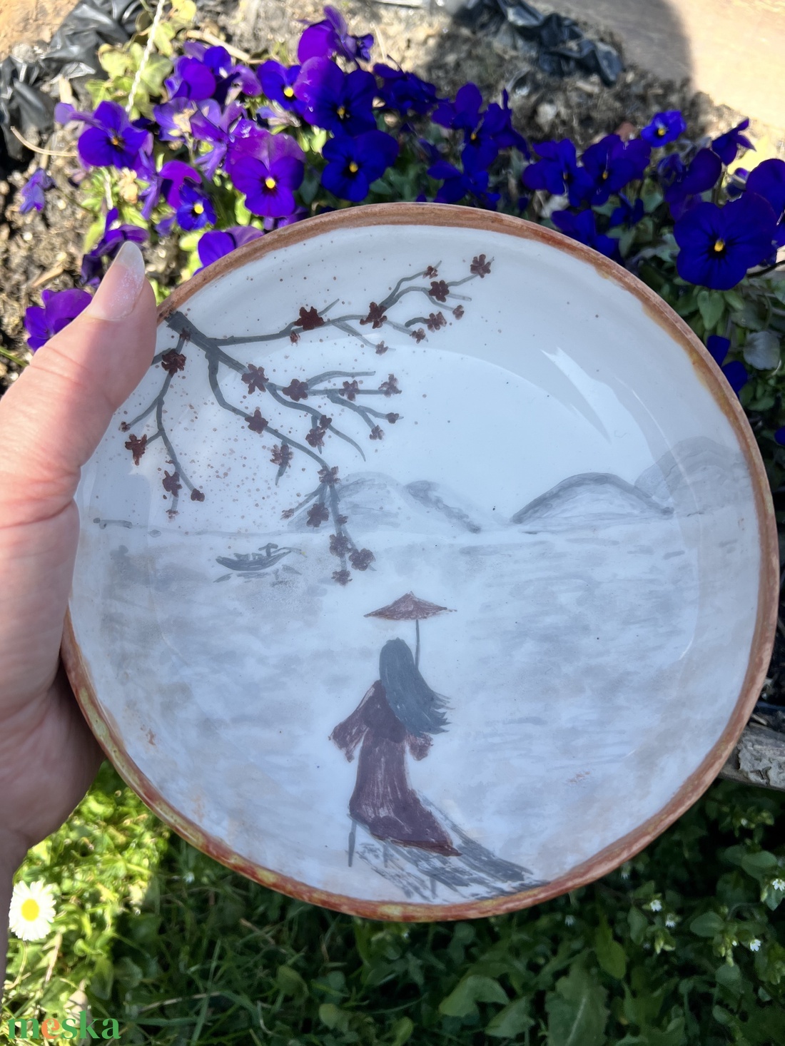 Tányér a legfinomabb reggelihez - otthon & életmód - konyhafelszerelés, tálalás - tálalás - tányér & étkészlet - Meska.hu