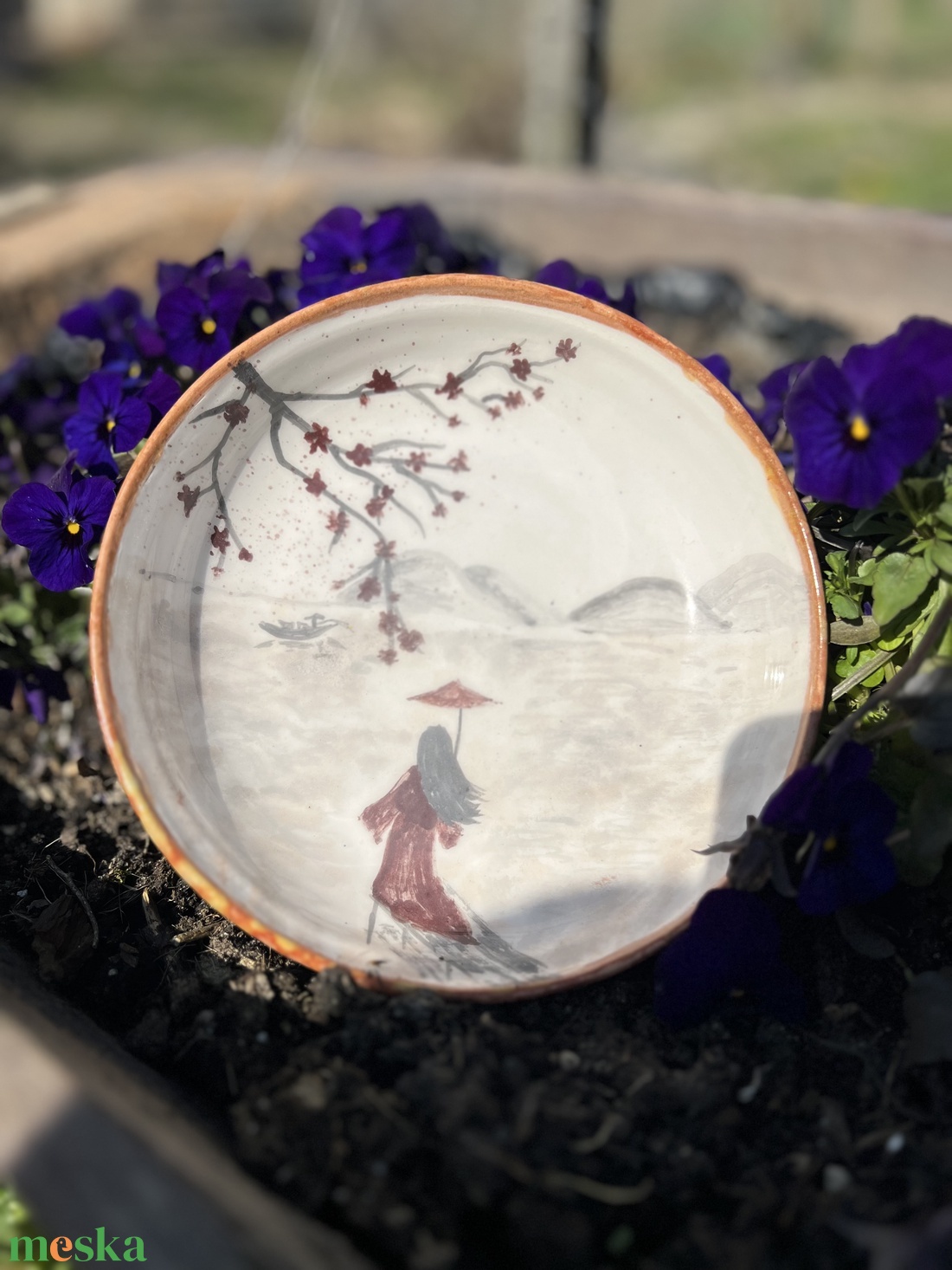 Tányér a legfinomabb reggelihez - otthon & életmód - konyhafelszerelés, tálalás - tálalás - tányér & étkészlet - Meska.hu