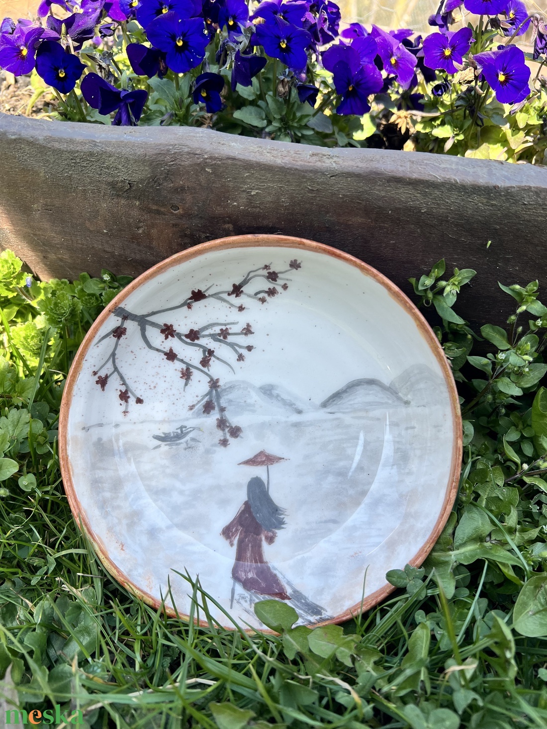 Tányér a legfinomabb reggelihez - otthon & életmód - konyhafelszerelés, tálalás - tálalás - tányér & étkészlet - Meska.hu