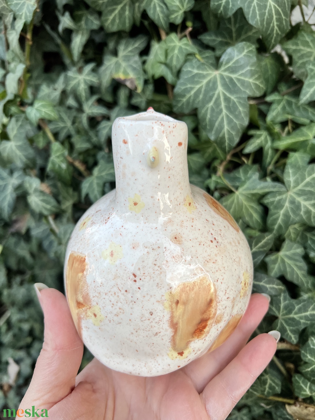 Húsvéti Váza �tyúk - otthon & életmód - virágdekoráció - virágtartó - váza - Meska.hu