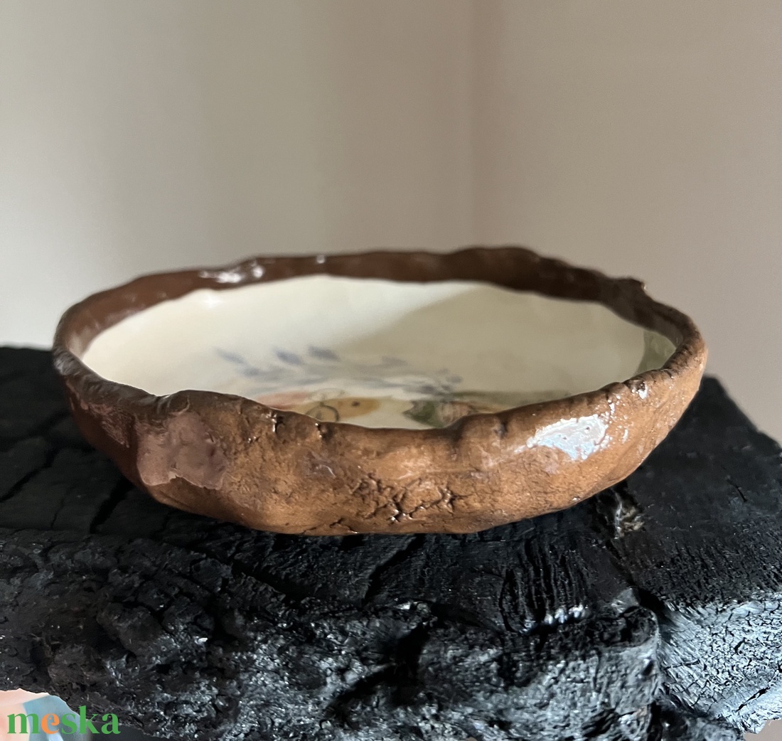 Kézzel Készített Kerámia Romantikus hölgy �  ékszertartó  - ékszer - ékszertartó - ékszertartó tál - Meska.hu