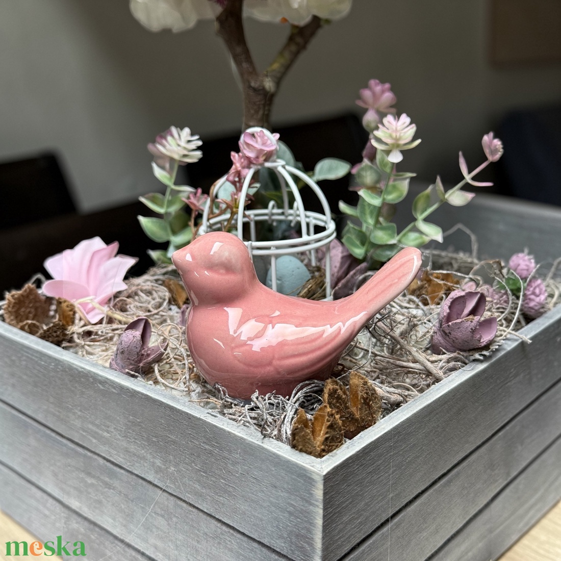 � Madárdalos Tavasz � Asztaldîsz - otthon & életmód - dekoráció - asztal és polc dekoráció - asztaldísz - Meska.hu