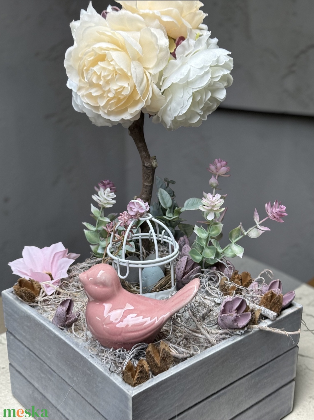 � Madárdalos Tavasz � Asztaldîsz - otthon & életmód - dekoráció - asztal és polc dekoráció - asztaldísz - Meska.hu