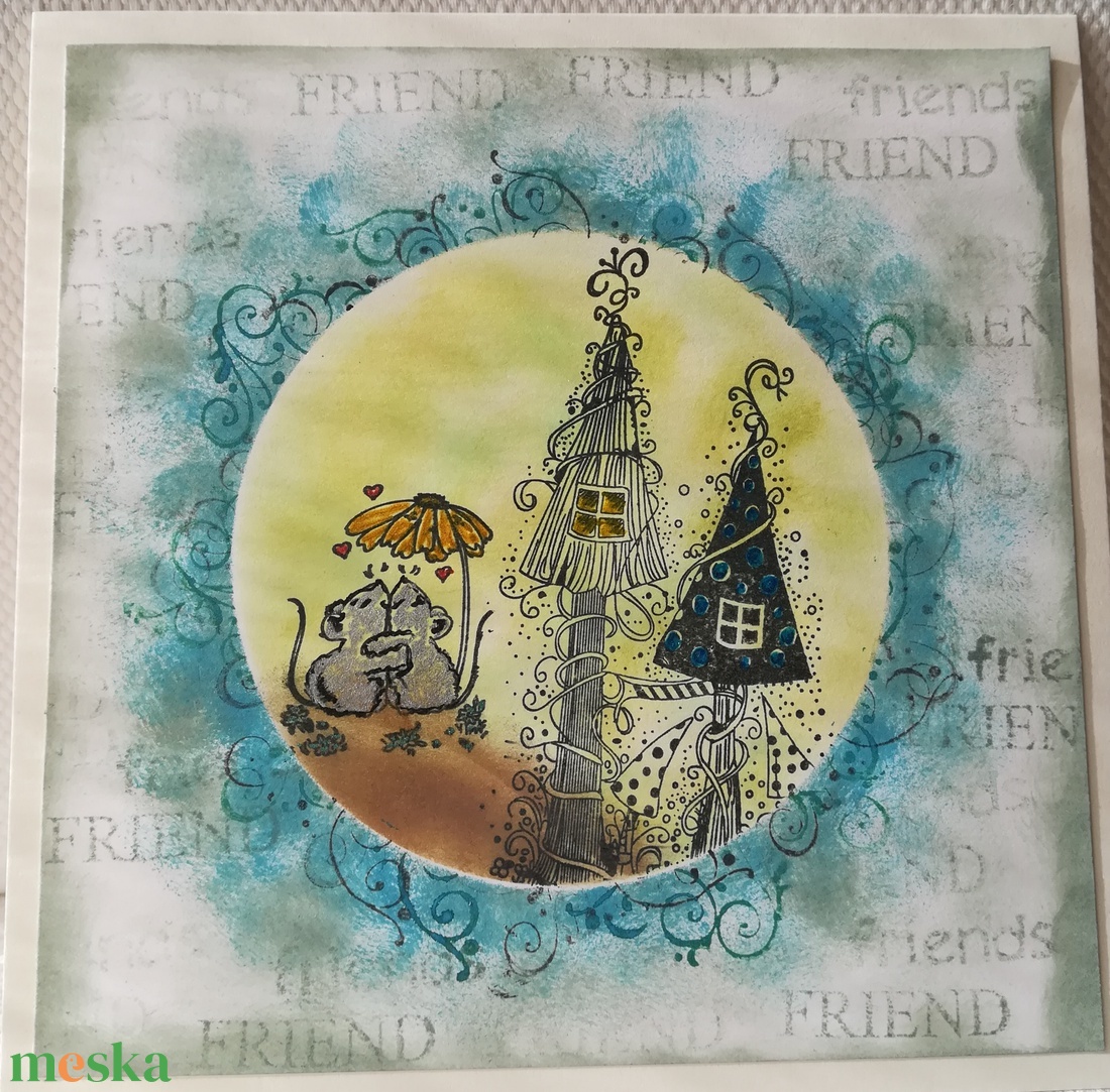 FRIEND - KÉT EGÉR MANÓFALVÁN képeslap - otthon & életmód - papír, írószer - Meska.hu FRIEND - KÉT EGÉR MANÓFALVÁN képeslap - otthon & életmód - papír, írószer - Meska.hu