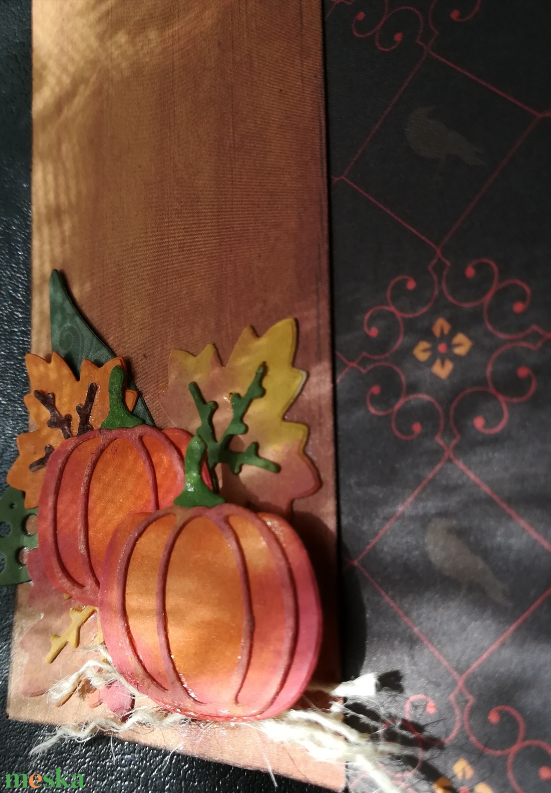 HALLOWEEN - ŐSZ - 1 db, Z alakban kihajtható képeslap - otthon & életmód - dekoráció - halloween - halloweeni meghívó, képeslap, ajándékkísérő - Meska.hu HALLOWEEN - ŐSZ - 1 db, Z alakban kihajtható képeslap - otthon & életmód - dekoráció - halloween - halloweeni meghívó, képeslap, ajándékkísérő - Meska.hu
