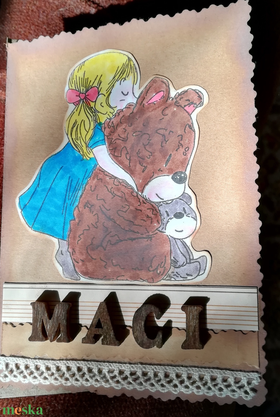 MACI - 1 db képeslap - játék & sport - Meska.hu