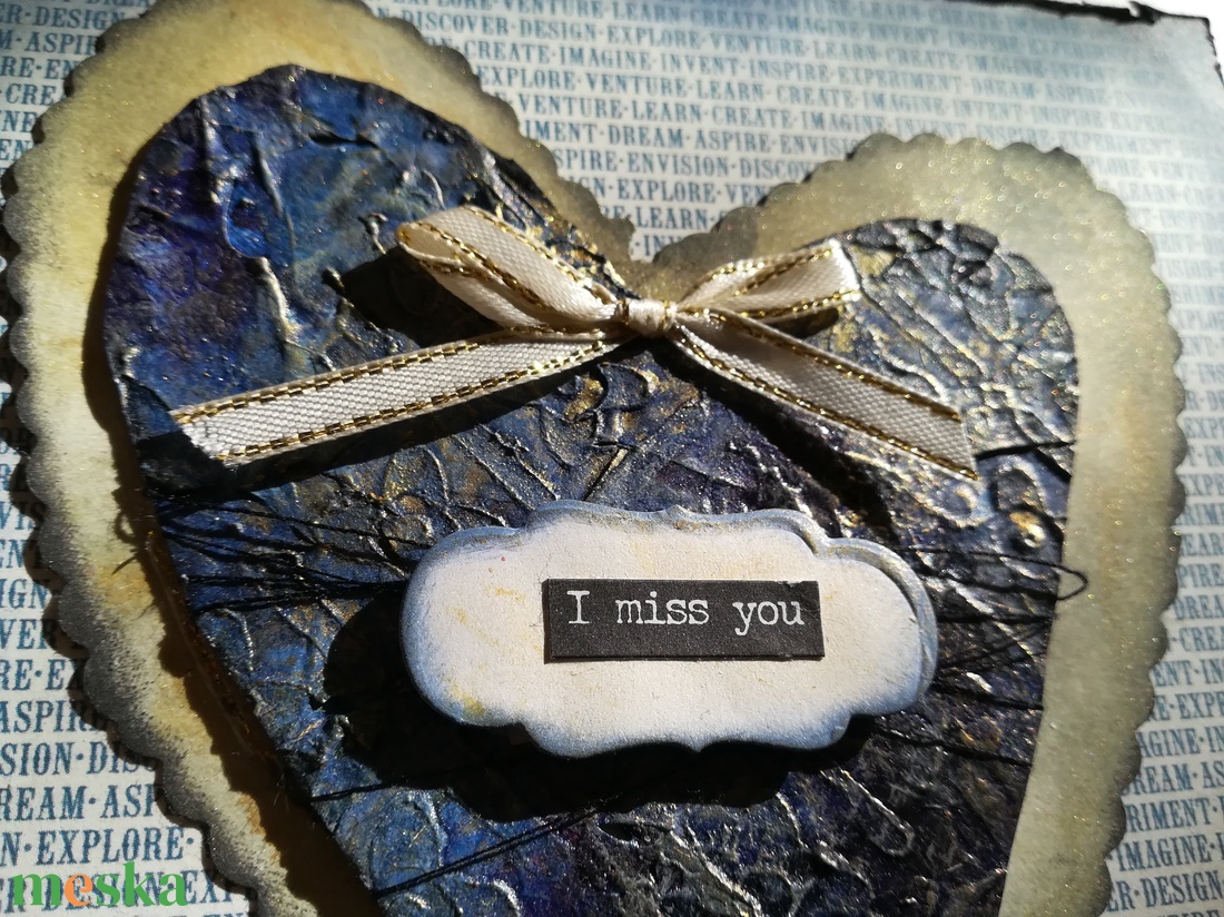 I MISS YOU - kék szívecskés képeslap - otthon & életmód - papír, írószer - ajándékozás kellékei - képeslap, üdvözlőlap - Meska.hu I MISS YOU - kék szívecskés képeslap - otthon & életmód - papír, írószer - ajándékozás kellékei - képeslap, üdvözlőlap - Meska.hu