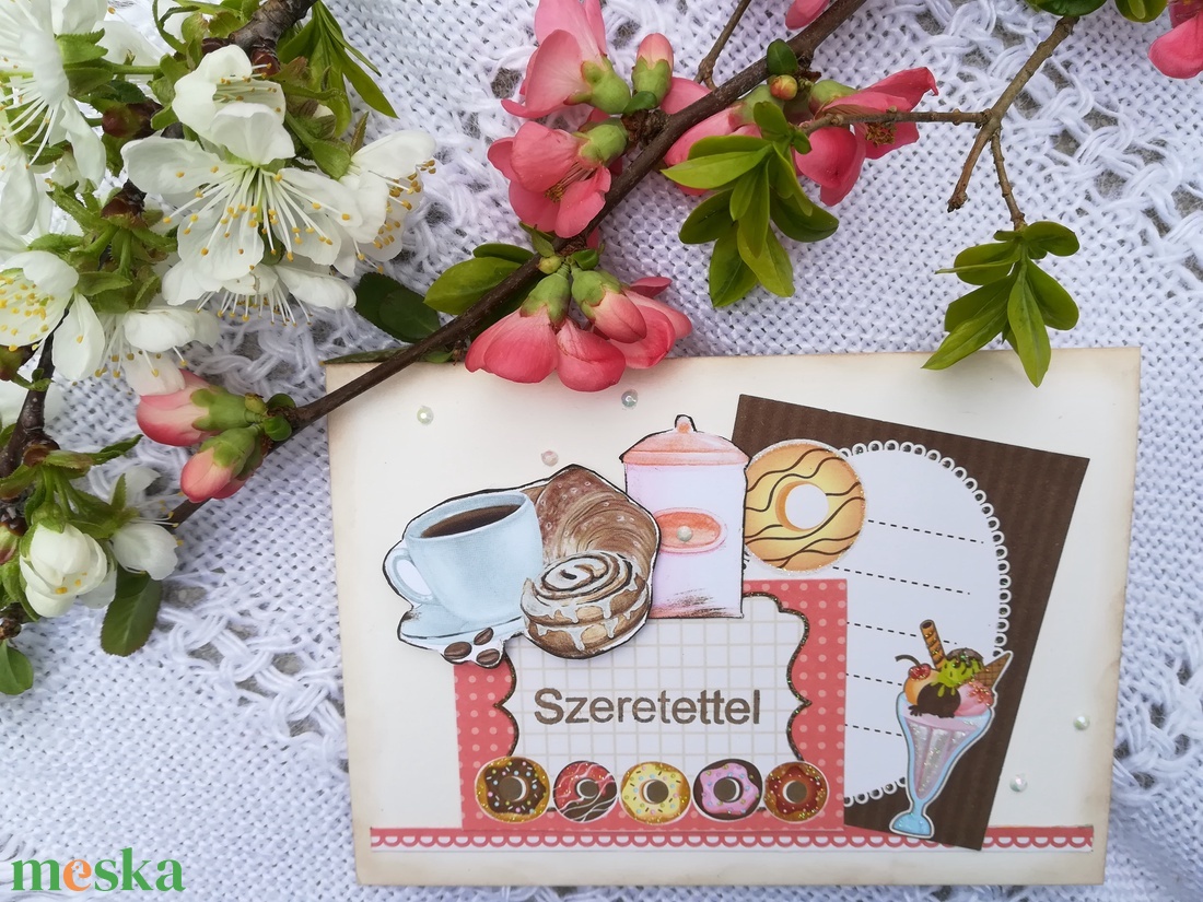 ÉDES - SZERETETTEL - 1 db képeslap - otthon & életmód - papír, írószer - Meska.hu ÉDES - SZERETETTEL - 1 db képeslap - otthon & életmód - papír, írószer - Meska.hu
