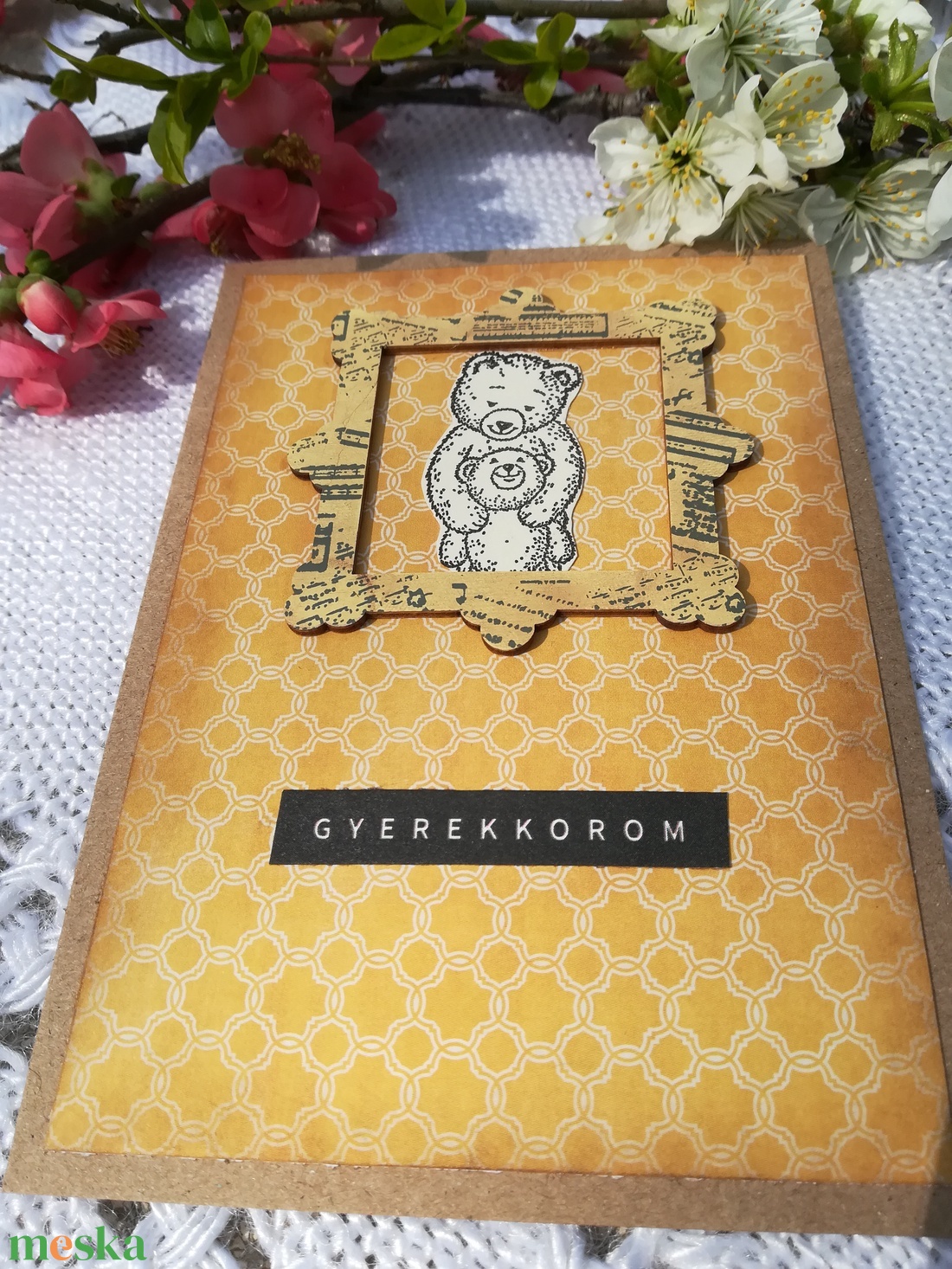 GYERMEKKOROM - 1 db képeslap - otthon & életmód - papír, írószer - Meska.hu GYERMEKKOROM - 1 db képeslap - otthon & életmód - papír, írószer - Meska.hu