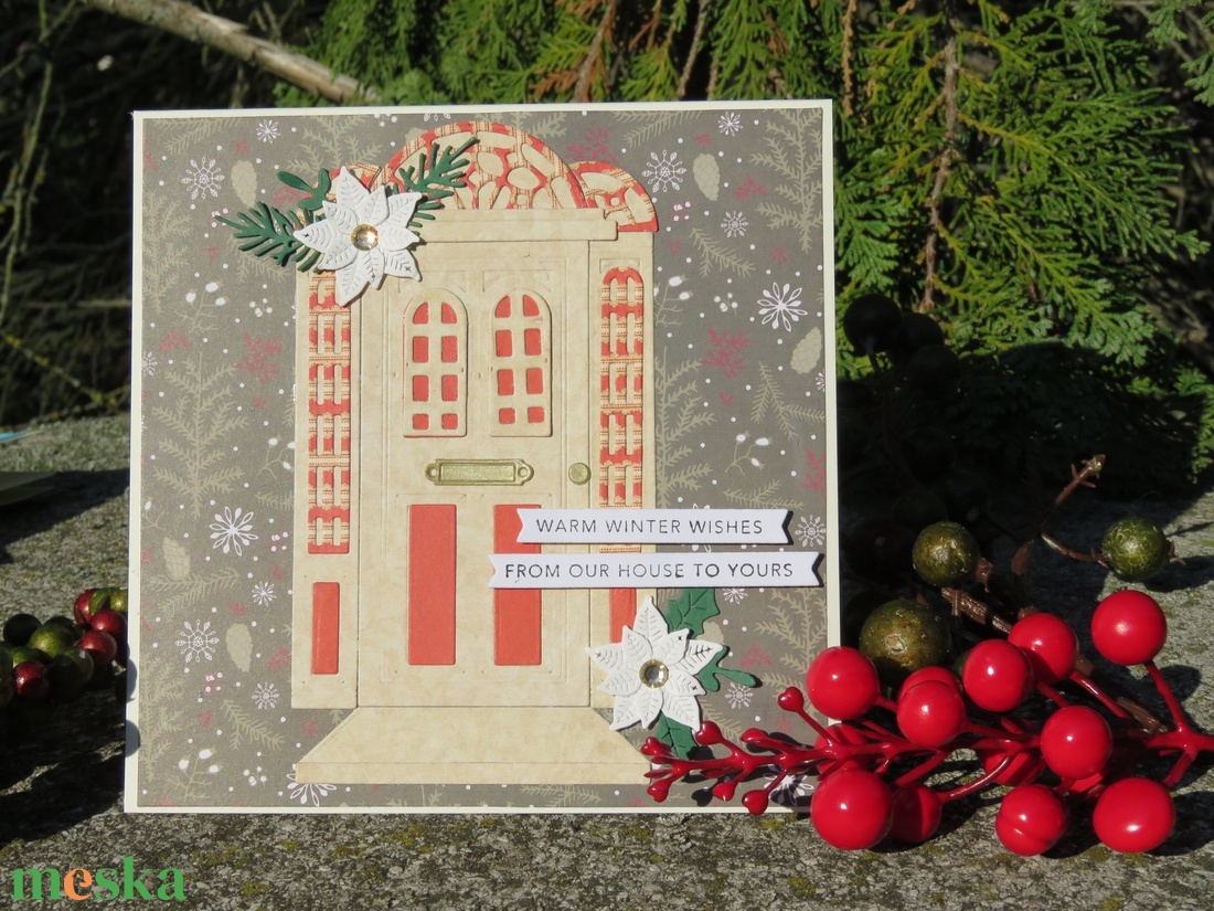 Tőlünk Nektek - Bejárat - 1 db képeslap - otthon & életmód - papír, írószer - ajándékozás kellékei - képeslap, üdvözlőlap - Meska.hu