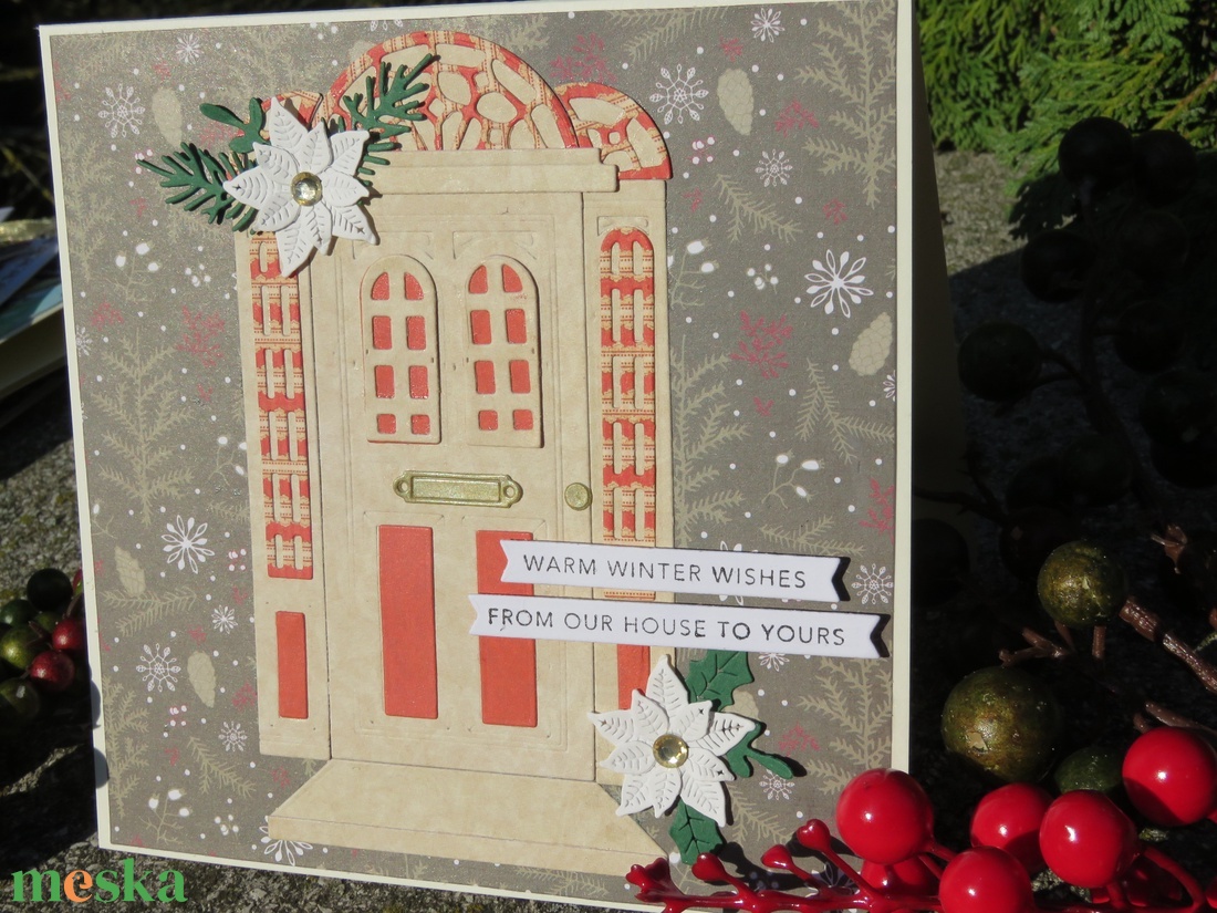 Tőlünk Nektek - Bejárat - 1 db képeslap - otthon & életmód - papír, írószer - ajándékozás kellékei - képeslap, üdvözlőlap - Meska.hu