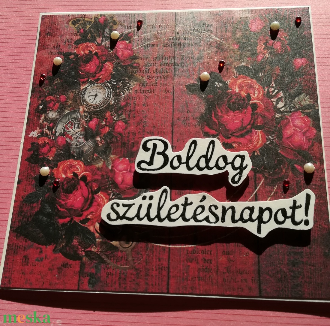 BOLDOG SZÜLETÉSNAPOT - gitár és rózsák - 2 db képeslap - otthon & életmód - papír, írószer - Meska.hu BOLDOG SZÜLETÉSNAPOT - gitár és rózsák - 2 db képeslap - otthon & életmód - papír, írószer - Meska.hu