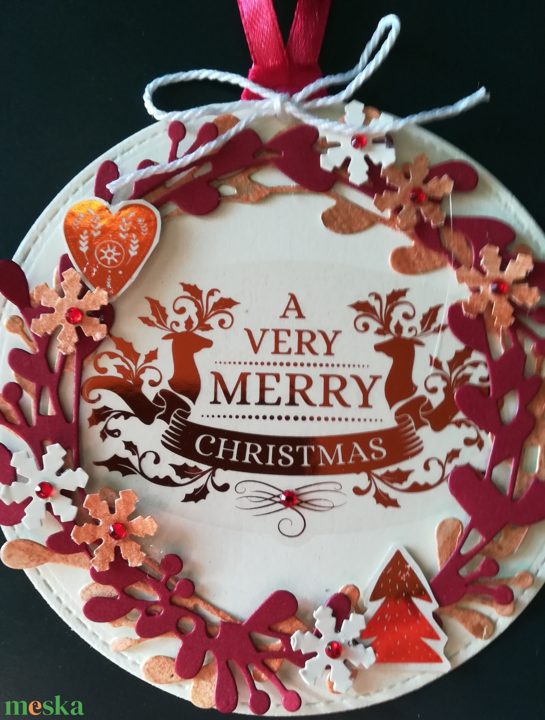 Ajtódísz karácsonyi gömb - 1 db - karácsony - adventi díszek - adventi ajtódísz - Meska.hu Ajtódísz karácsonyi gömb - 1 db - karácsony - adventi díszek - adventi ajtódísz - Meska.hu