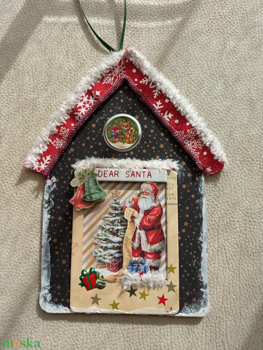 Dear Santa - Mikulásos ajtódísz - karácsony - adventi díszek - adventi ajtódísz - Meska.hu Dear Santa - Mikulásos ajtódísz - karácsony - adventi díszek - adventi ajtódísz - Meska.hu
