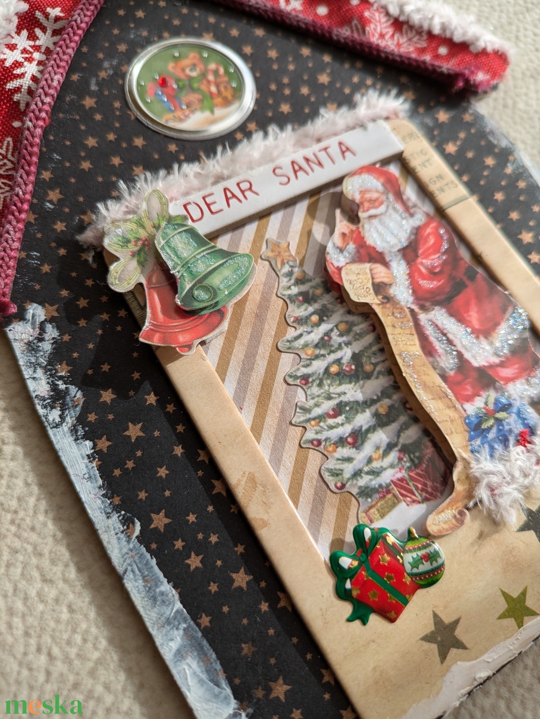 Dear Santa - Mikulásos ajtódísz - karácsony - adventi díszek - adventi ajtódísz - Meska.hu Dear Santa - Mikulásos ajtódísz - karácsony - adventi díszek - adventi ajtódísz - Meska.hu