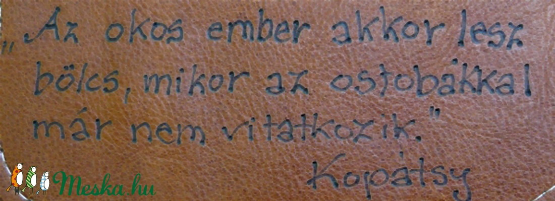Irattartó kézzel festve, valódi bőrből- 1. - - Meska.hu Irattartó kézzel festve, valódi bőrből- 1. - - Meska.hu