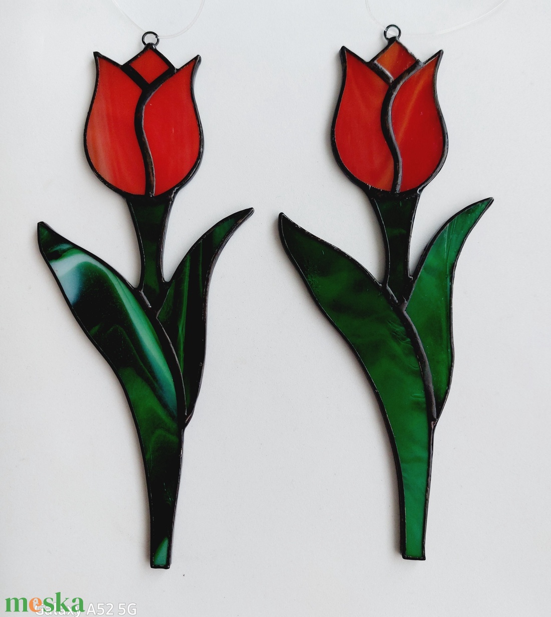 Tulipán, Tiffany technikával készült üveg virág (piros, rózsaszín) - otthon & életmód - dekoráció - fali és függő dekoráció - függődísz - Meska.hu Tulipán, Tiffany technikával készült üveg virág (piros, rózsaszín) - otthon & életmód - dekoráció - fali és függő dekoráció - függődísz - Meska.hu