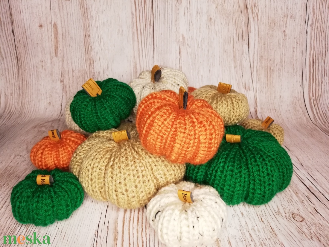 Kötött tök szett - halloweeni tök és lámpás - halloweeni tök és lámpás - Meska.hu