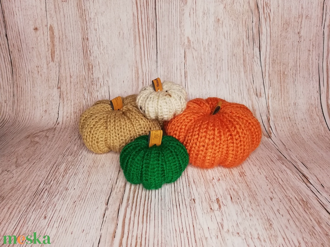 Kötött tök szett - halloweeni tök és lámpás - halloweeni tök és lámpás - Meska.hu