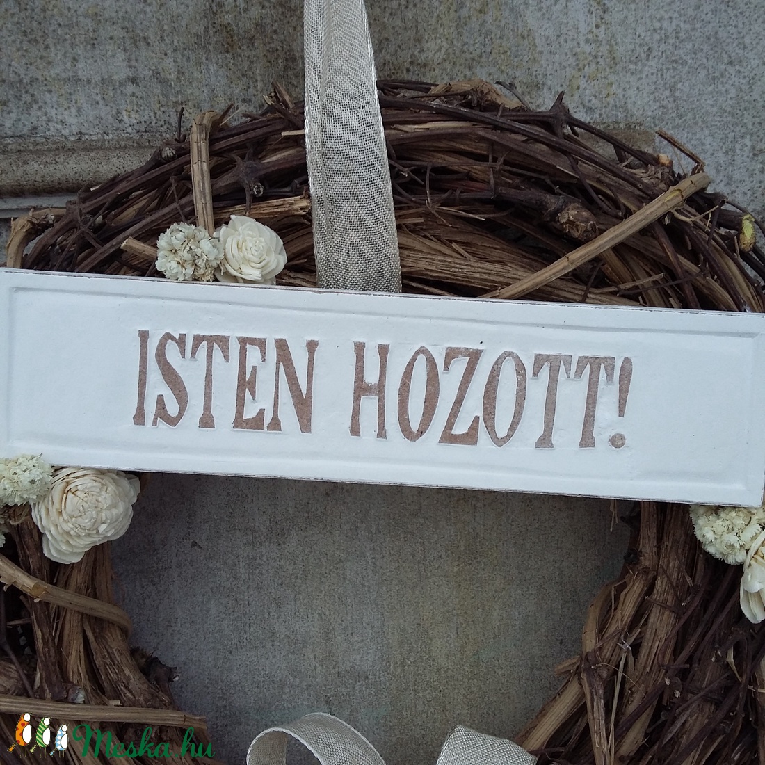 Isten hozott -  - Meska.hu
