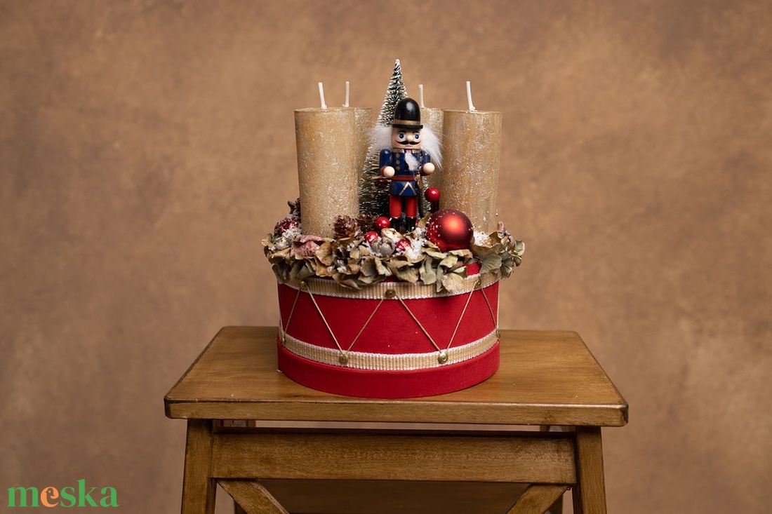 Diótörő - karácsony - adventi díszek - adventi koszorú - Meska.hu