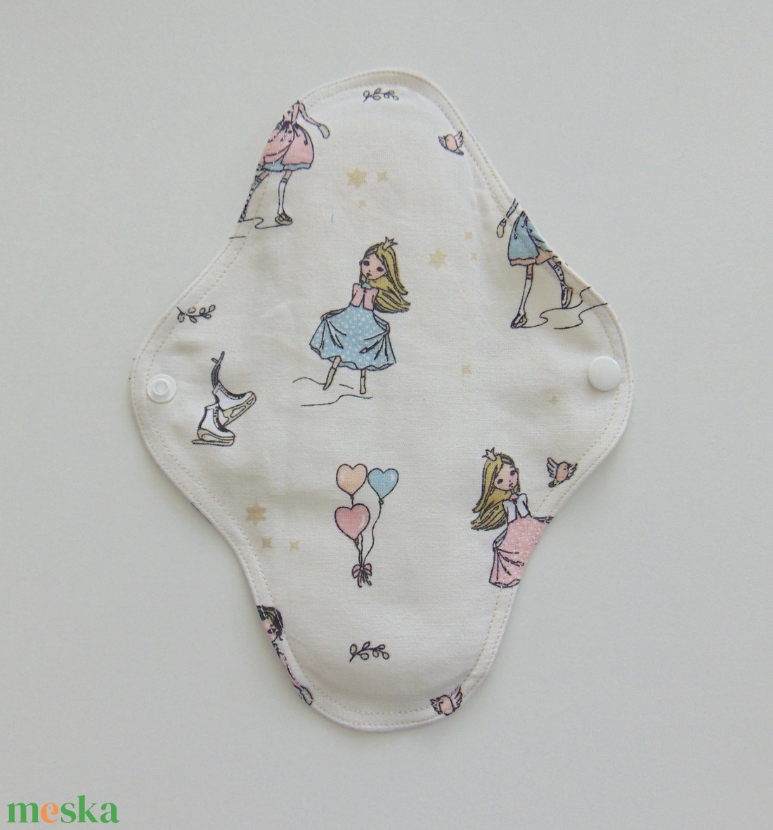 24 cm-es mosható női betét- korcsolyázó hercegnők /intimbetét, mosható textil betét, környezetbarát termék - szépségápolás - intim higiénia - intimbetét - Meska.hu 24 cm-es mosható női betét- korcsolyázó hercegnők /intimbetét, mosható textil betét, környezetbarát termék - szépségápolás - intim higiénia - intimbetét - Meska.hu