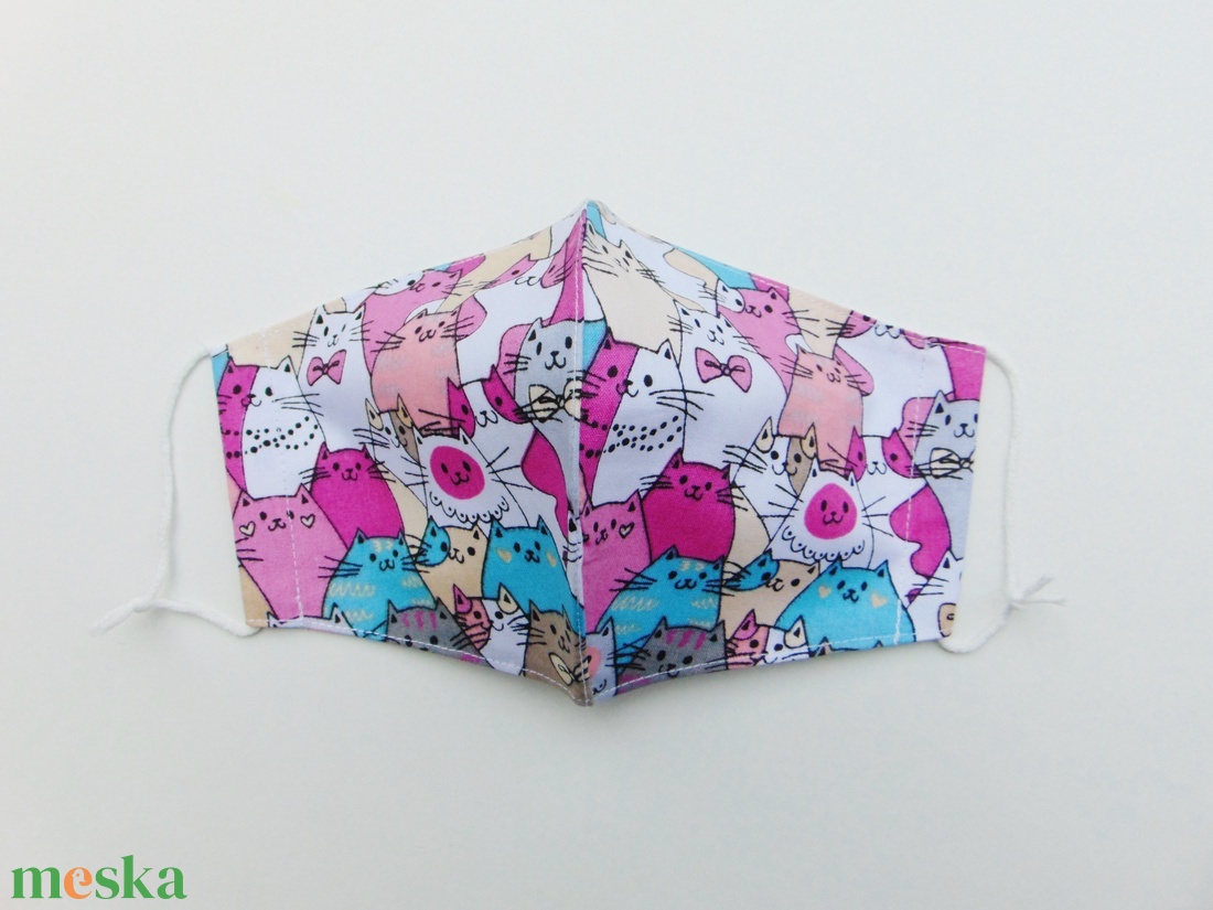 Gyermek- maszk / Színes cica mintás szájmaszk, textil szájmaszk, többször használható szájmaszk - gyerek - gyerek - Meska.hu Gyermek- maszk / Színes cica mintás szájmaszk, textil szájmaszk, többször használható szájmaszk - gyerek - gyerek - Meska.hu
