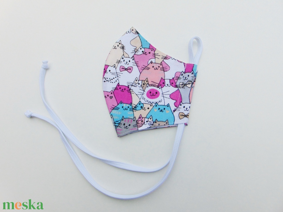 Gyermek- maszk / Színes cica mintás szájmaszk, textil szájmaszk, többször használható szájmaszk - gyerek - gyerek - Meska.hu Gyermek- maszk / Színes cica mintás szájmaszk, textil szájmaszk, többször használható szájmaszk - gyerek - gyerek - Meska.hu