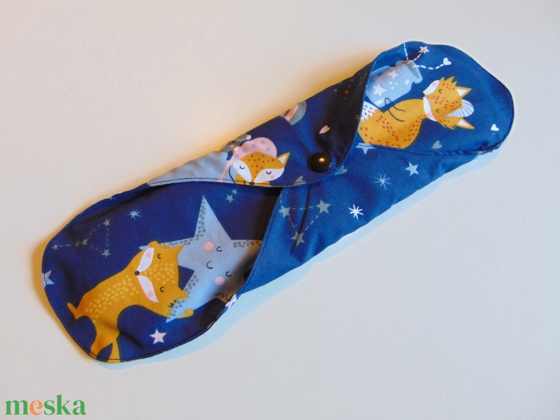 31 cm-es mosható női betét- maxi / alvó rókák / intimbetét, mosható textil betét, környezetbarát termék - szépségápolás - intim higiénia - intimbetét - Meska.hu 31 cm-es mosható női betét- maxi / alvó rókák / intimbetét, mosható textil betét, környezetbarát termék - szépségápolás - intim higiénia - intimbetét - Meska.hu