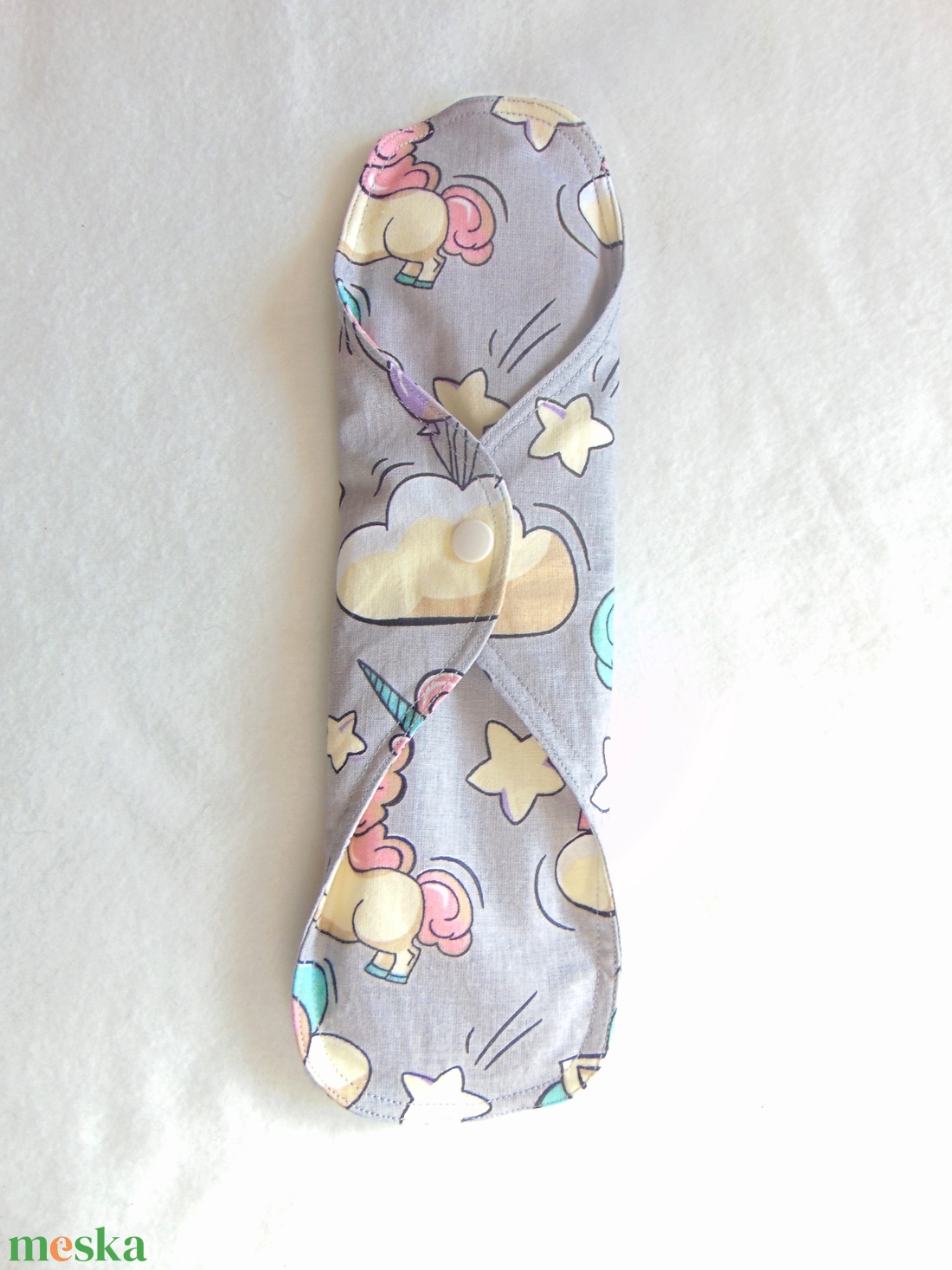 31 cm-es mosható női betét- maxi / unikornisok / intimbetét, mosható betét, környezetbarát termék - szépségápolás - intim higiénia - intimbetét - Meska.hu