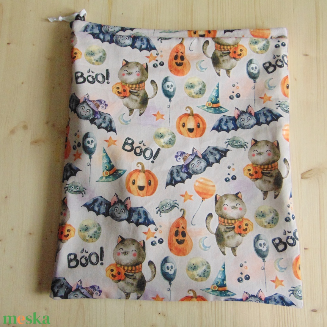 Kenyeres zsák - nagy méretű / Halloween mintás - táska & tok - bevásárlás & shopper táska - kenyeres zsák - Meska.hu Kenyeres zsák - nagy méretű / Halloween mintás - táska & tok - bevásárlás & shopper táska - kenyeres zsák - Meska.hu