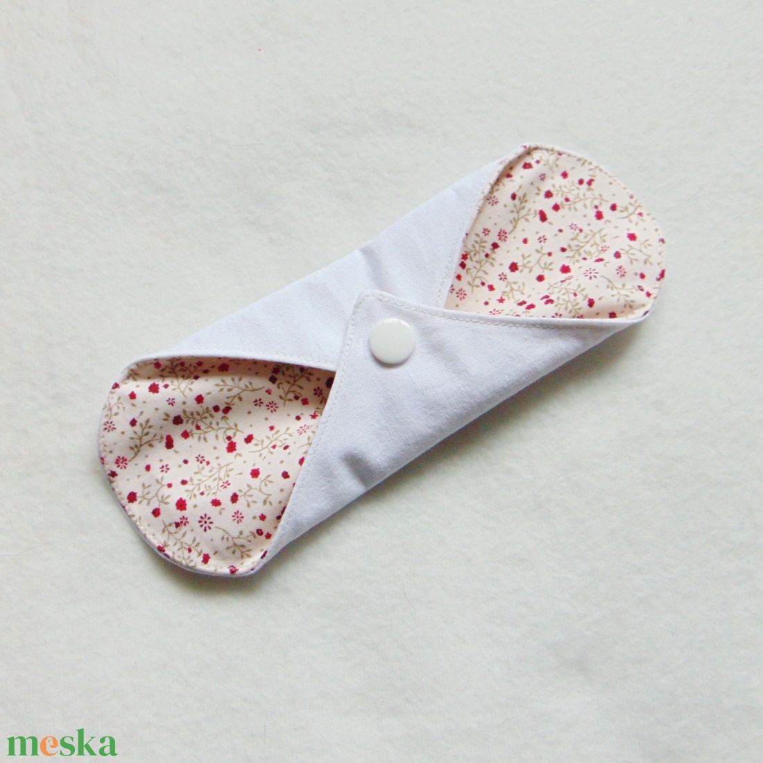 17 cm-es Mini betét - bordó kisvirág mintás - szépségápolás - intim higiénia - intimbetét - Meska.hu 17 cm-es Mini betét - bordó kisvirág mintás - szépségápolás - intim higiénia - intimbetét - Meska.hu