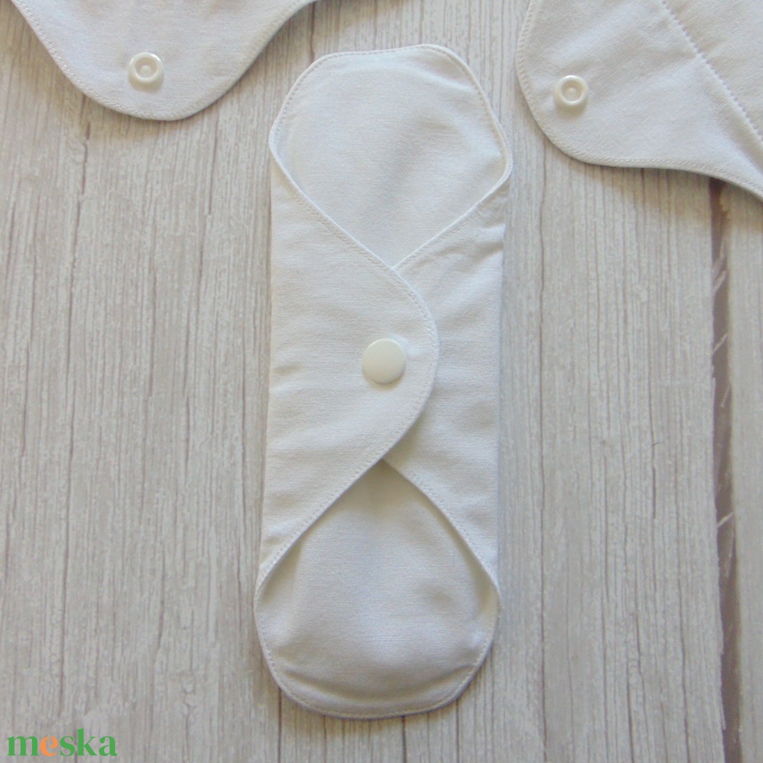 20 cm-es mosható betét  / fehér   - szépségápolás - intim higiénia - intimbetét - Meska.hu