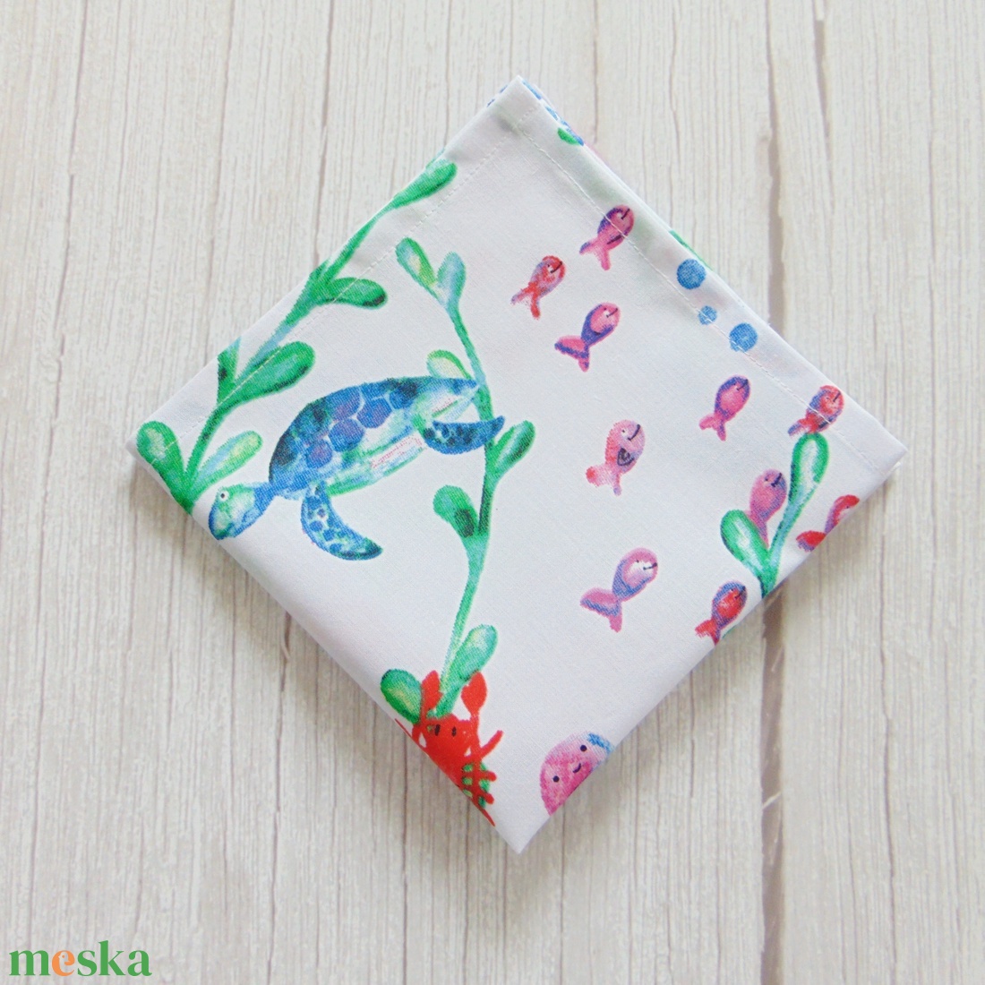 Textil szalvéta - Akvárium mintás - táska & tok - uzsonna- & ebéd tartó - szendvics csomagoló - Meska.hu Textil szalvéta - Akvárium mintás - táska & tok - uzsonna- & ebéd tartó - szendvics csomagoló - Meska.hu