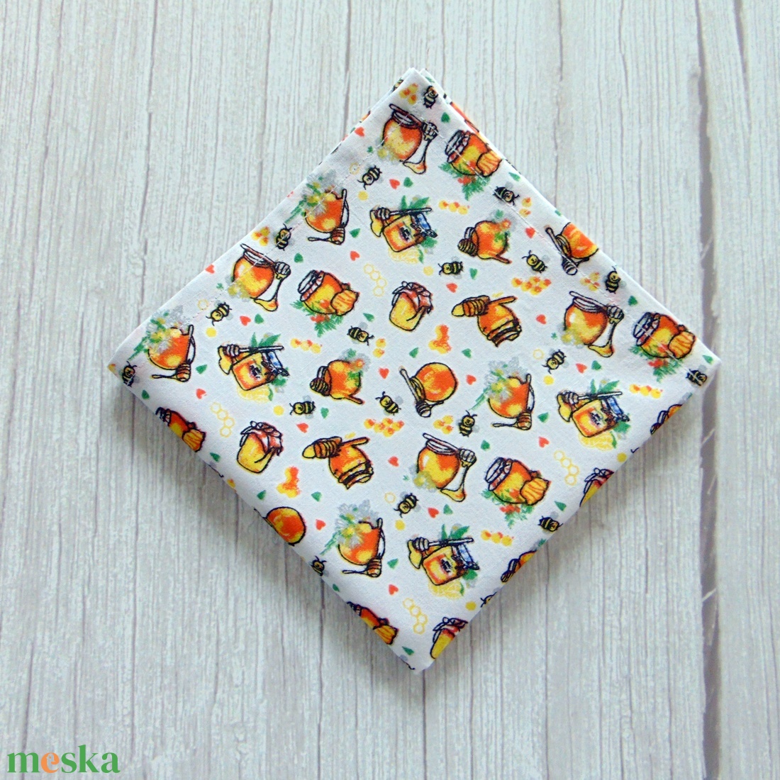 Textil szalvéta - Mézes csupor mintás - táska & tok - uzsonna- & ebéd tartó - szendvics csomagoló - Meska.hu Textil szalvéta - Mézes csupor mintás - táska & tok - uzsonna- & ebéd tartó - szendvics csomagoló - Meska.hu