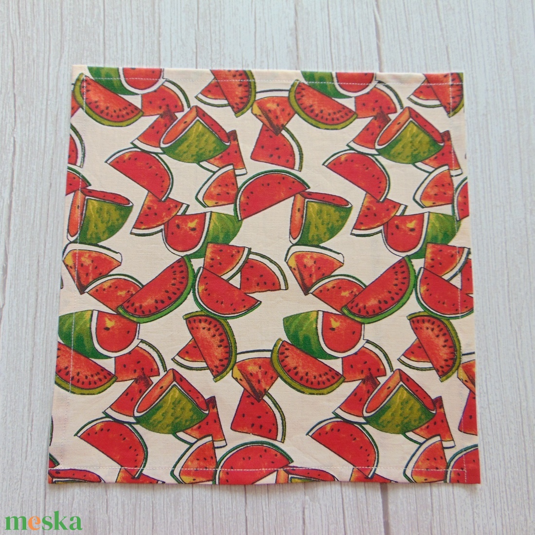 Textil szalvéta: dinnye mintás - táska & tok - uzsonna- & ebéd tartó - szendvics csomagoló - Meska.hu Textil szalvéta: dinnye mintás - táska & tok - uzsonna- & ebéd tartó - szendvics csomagoló - Meska.hu