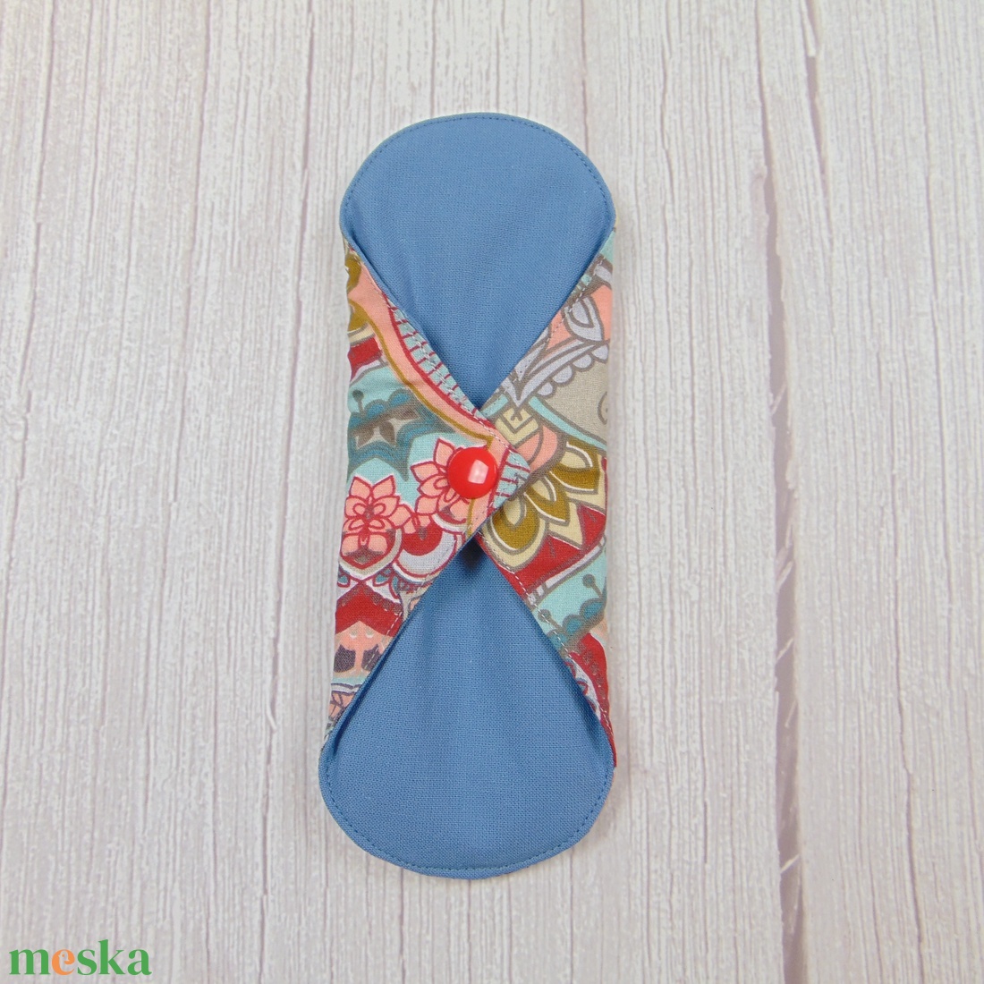 19,5 cm-es mosható betét / bordó-szürke mandala mintás - szépségápolás - intim higiénia - intimbetét - Meska.hu 19,5 cm-es mosható betét / bordó-szürke mandala mintás - szépségápolás - intim higiénia - intimbetét - Meska.hu