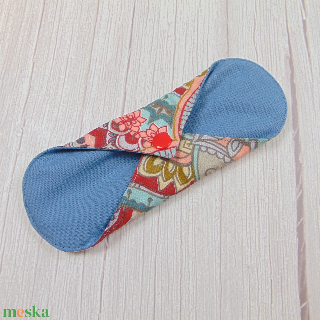 19,5 cm-es mosható betét / bordó-szürke mandala mintás - szépségápolás - intim higiénia - intimbetét - Meska.hu 19,5 cm-es mosható betét / bordó-szürke mandala mintás - szépségápolás - intim higiénia - intimbetét - Meska.hu