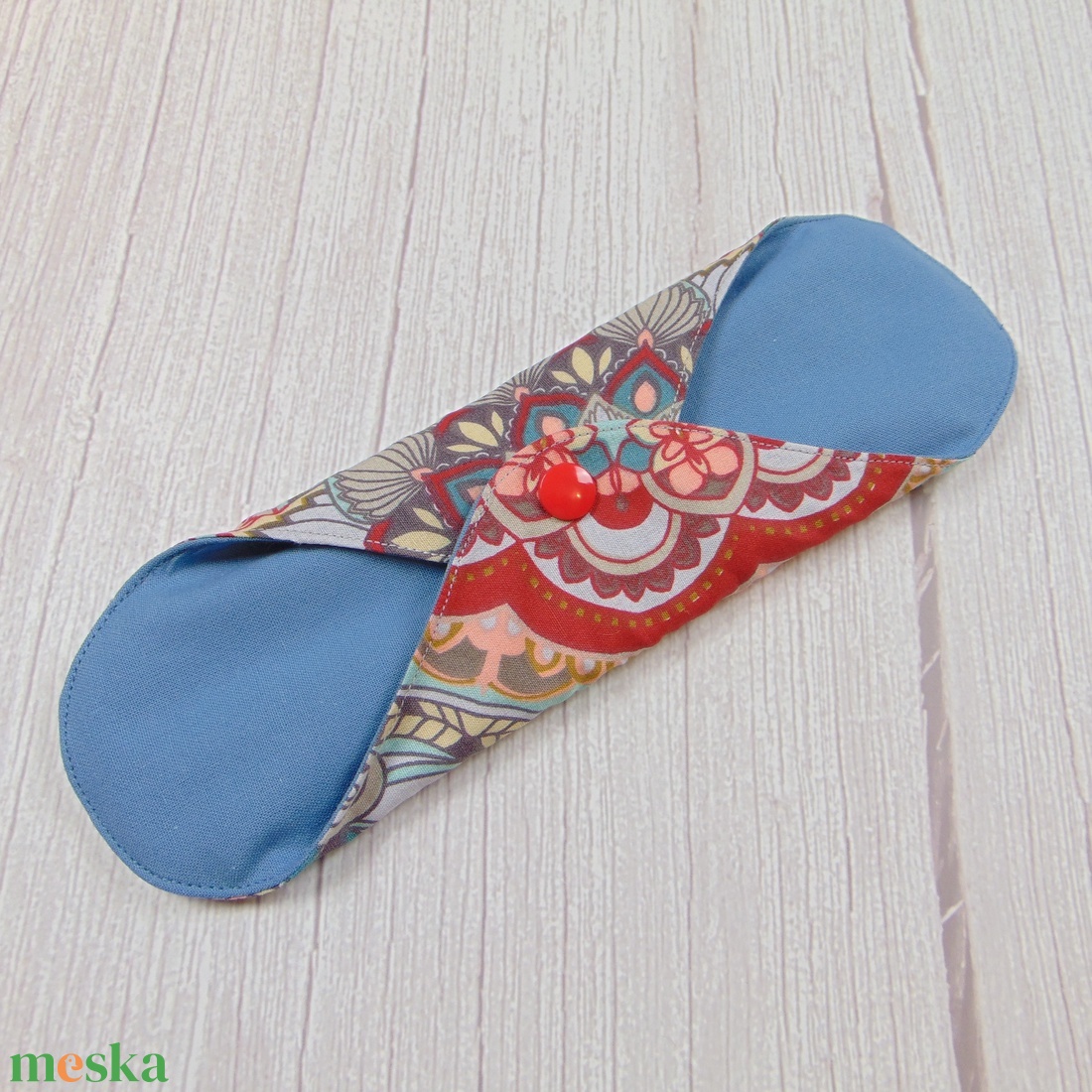 24 cm-es mosható betét / bordó- szürke mandala mintás - szépségápolás - intim higiénia - intimbetét - Meska.hu 24 cm-es mosható betét / bordó- szürke mandala mintás - szépségápolás - intim higiénia - intimbetét - Meska.hu