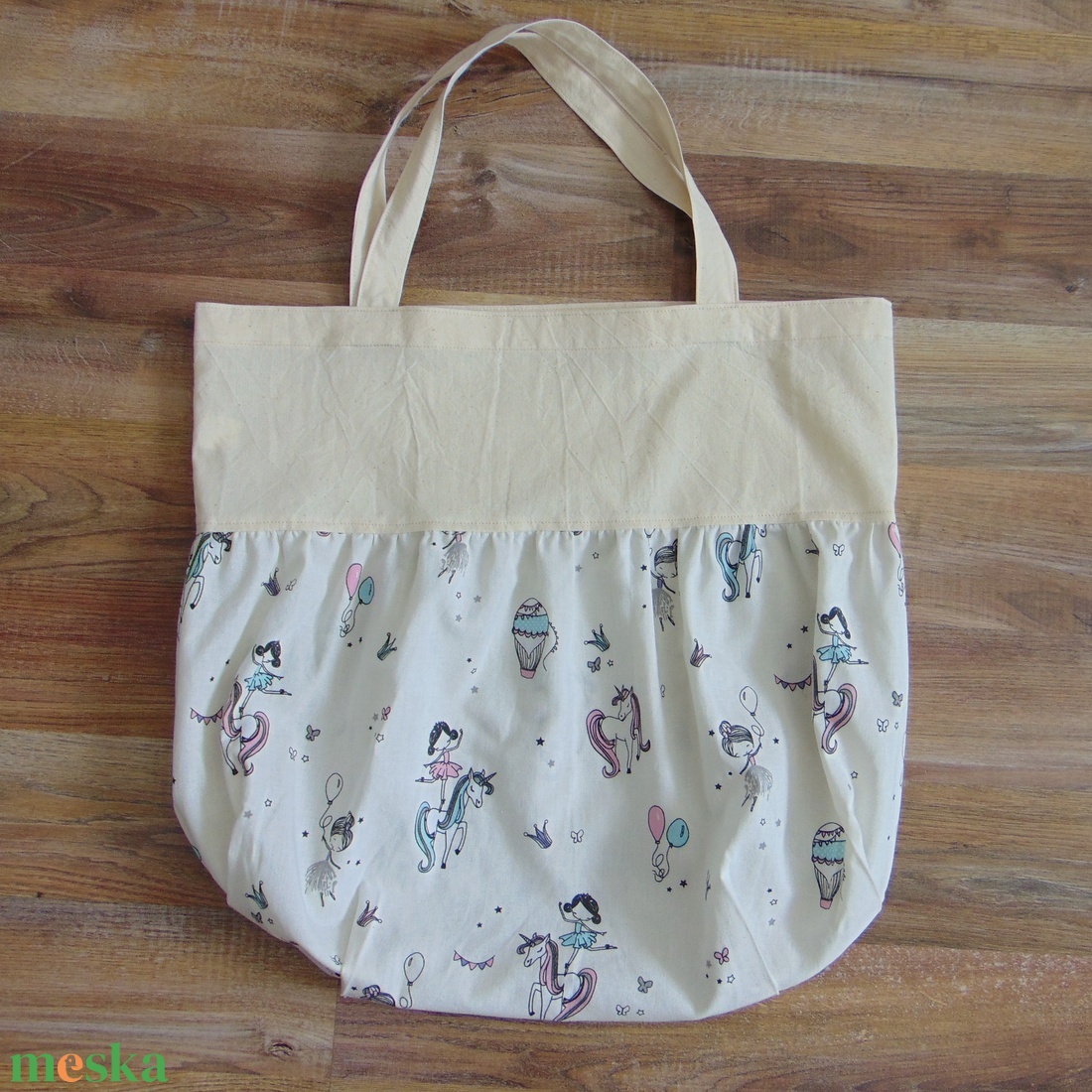 Nagy bevásárló szatyor / natúr - lovacskázó hercegnő mintás - táska & tok - bevásárlás & shopper táska - shopper, textiltáska, szatyor - Meska.hu Nagy bevásárló szatyor / natúr - lovacskázó hercegnő mintás - táska & tok - bevásárlás & shopper táska - shopper, textiltáska, szatyor - Meska.hu
