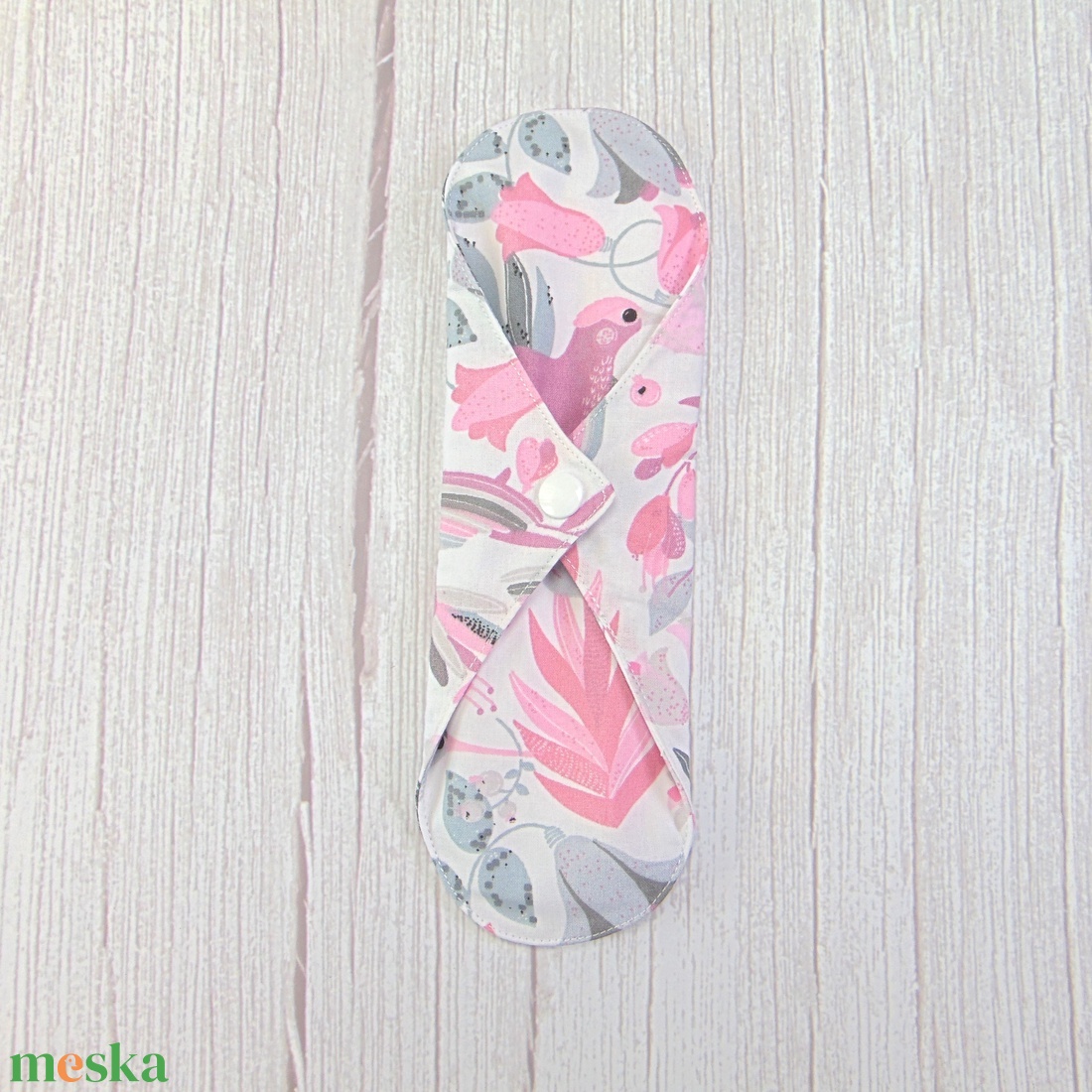 23 cm-es mosható betét / kolibri és virág mintás : rózsaszín-szürke - szépségápolás - intim higiénia - intimbetét - Meska.hu 23 cm-es mosható betét / kolibri és virág mintás : rózsaszín-szürke - szépségápolás - intim higiénia - intimbetét - Meska.hu