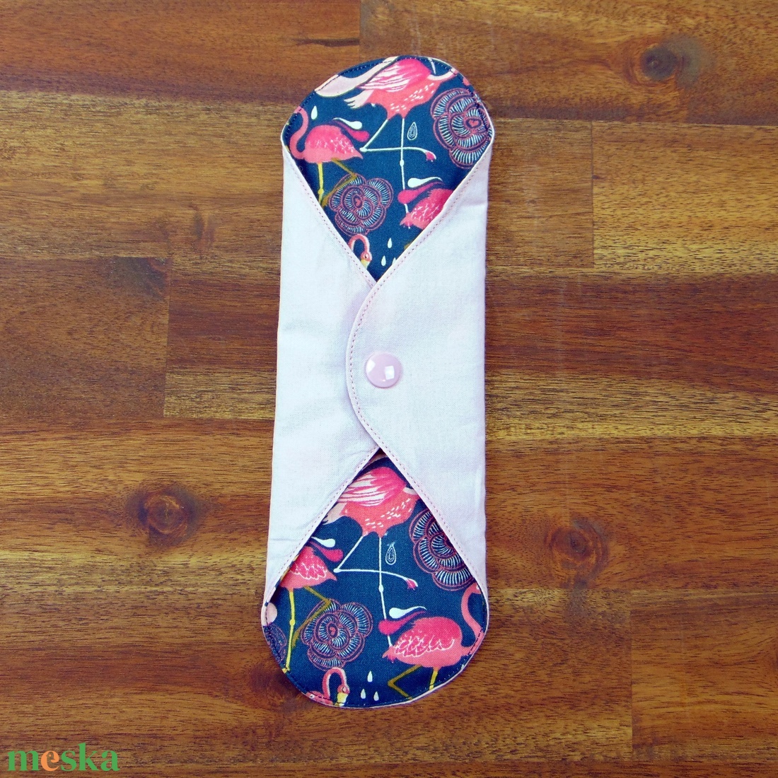 24 cm-es mosható betét- vékony / flamingó mintás - szépségápolás - intim higiénia - intimbetét - Meska.hu 24 cm-es mosható betét- vékony / flamingó mintás - szépségápolás - intim higiénia - intimbetét - Meska.hu