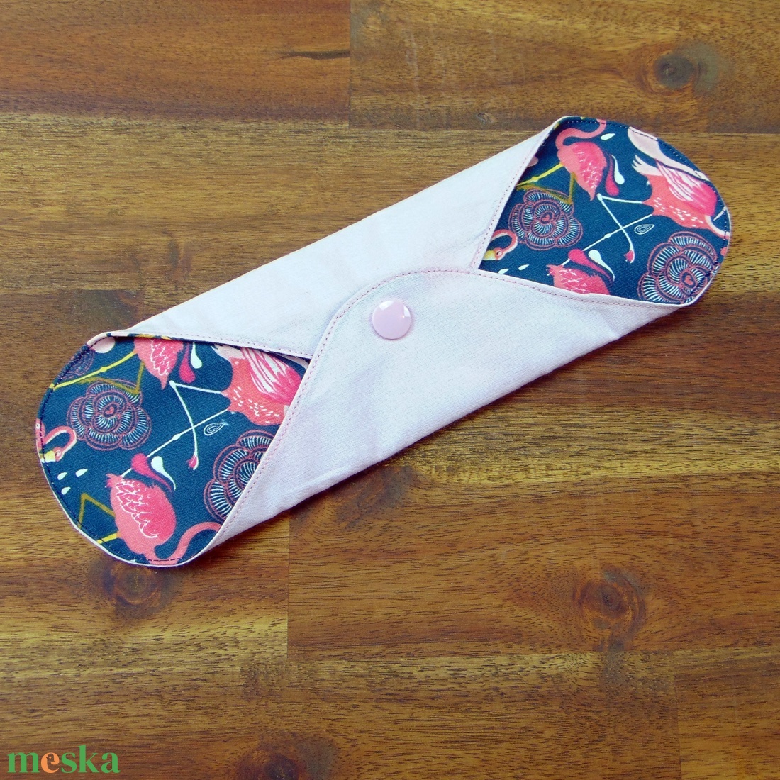 24 cm-es mosható betét- vékony / flamingó mintás - szépségápolás - intim higiénia - intimbetét - Meska.hu 24 cm-es mosható betét- vékony / flamingó mintás - szépségápolás - intim higiénia - intimbetét - Meska.hu