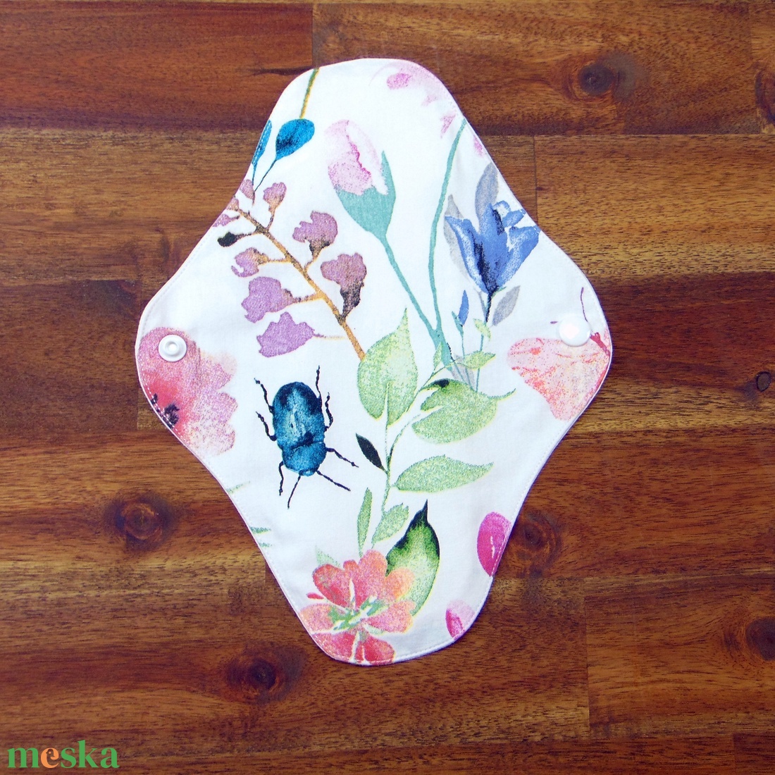 24 cm-es mosható betét- vékony / réti virág mintás - szépségápolás - intim higiénia - intimbetét - Meska.hu 24 cm-es mosható betét- vékony / réti virág mintás - szépségápolás - intim higiénia - intimbetét - Meska.hu