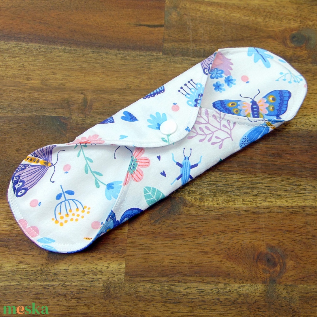 24 cm-es mosható betét - vékony / tavaszi virág mintás - szépségápolás - intim higiénia - intimbetét - Meska.hu 24 cm-es mosható betét - vékony / tavaszi virág mintás - szépségápolás - intim higiénia - intimbetét - Meska.hu