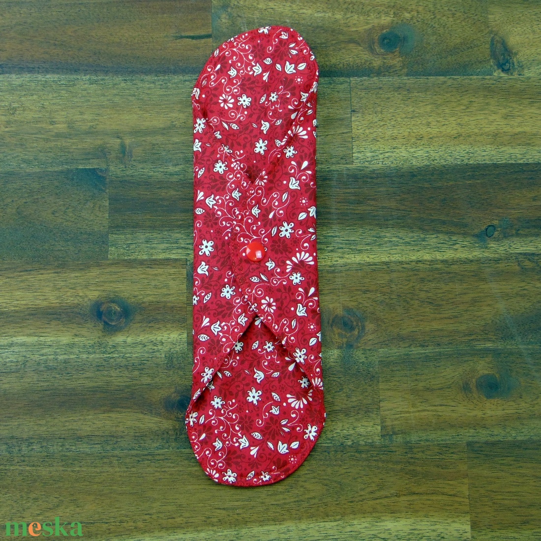 29 cm-es mosható női betét - piros- krém kis virág mintás/ intimbetét, mosható textil betét, környezetbarát termék - szépségápolás - intim higiénia - intimbetét - Meska.hu 29 cm-es mosható női betét - piros- krém kis virág mintás/ intimbetét, mosható textil betét, környezetbarát termék - szépségápolás - intim higiénia - intimbetét - Meska.hu