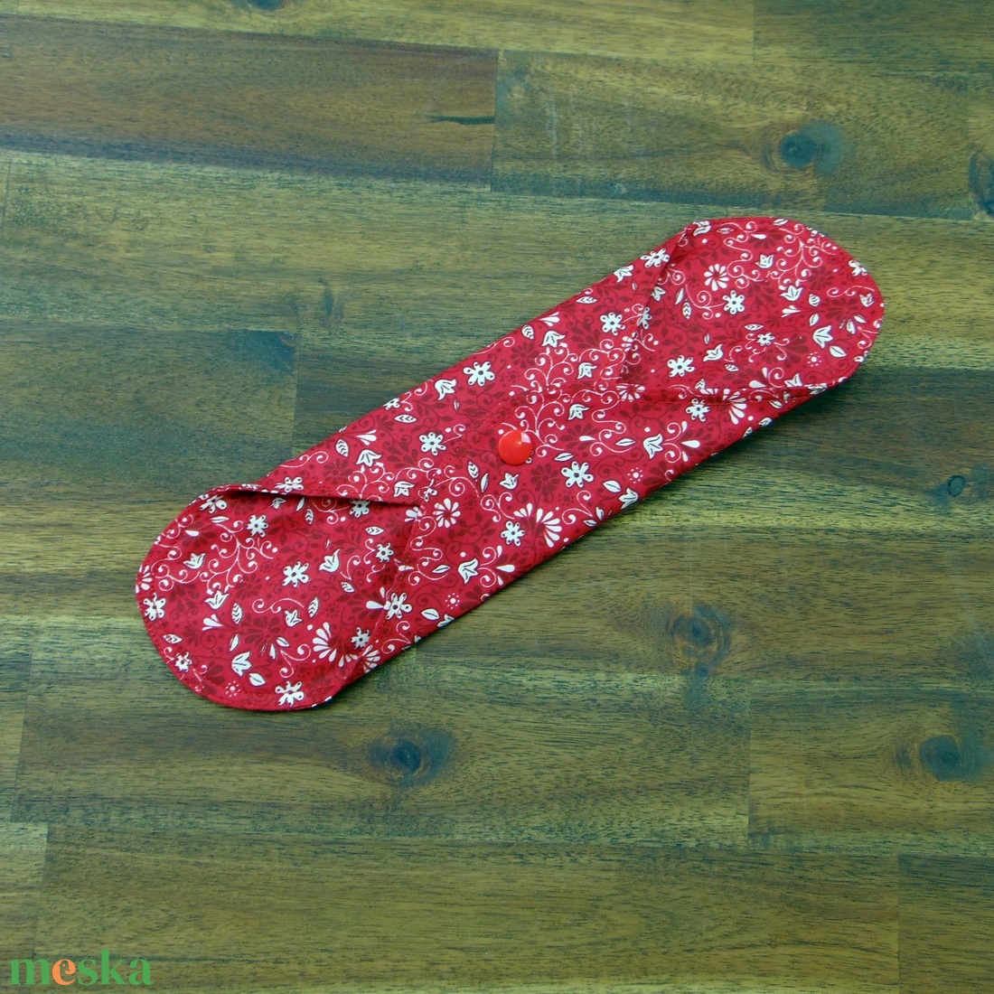 29 cm-es mosható női betét - piros- krém kis virág mintás/ intimbetét, mosható textil betét, környezetbarát termék - szépségápolás - intim higiénia - intimbetét - Meska.hu 29 cm-es mosható női betét - piros- krém kis virág mintás/ intimbetét, mosható textil betét, környezetbarát termék - szépségápolás - intim higiénia - intimbetét - Meska.hu