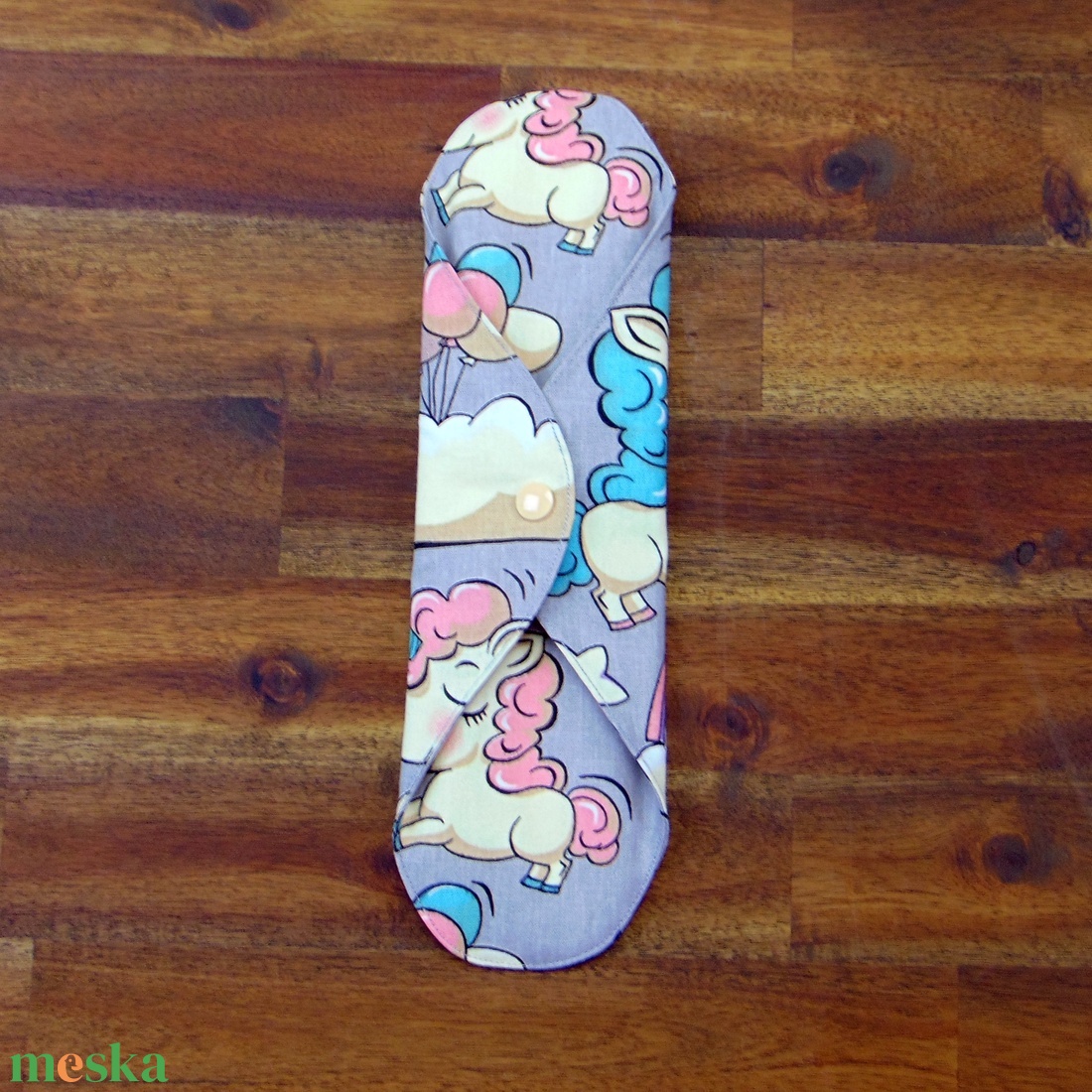 29 cm-es mosható betét / unikornis mintás  - szépségápolás - intim higiénia - intimbetét - Meska.hu