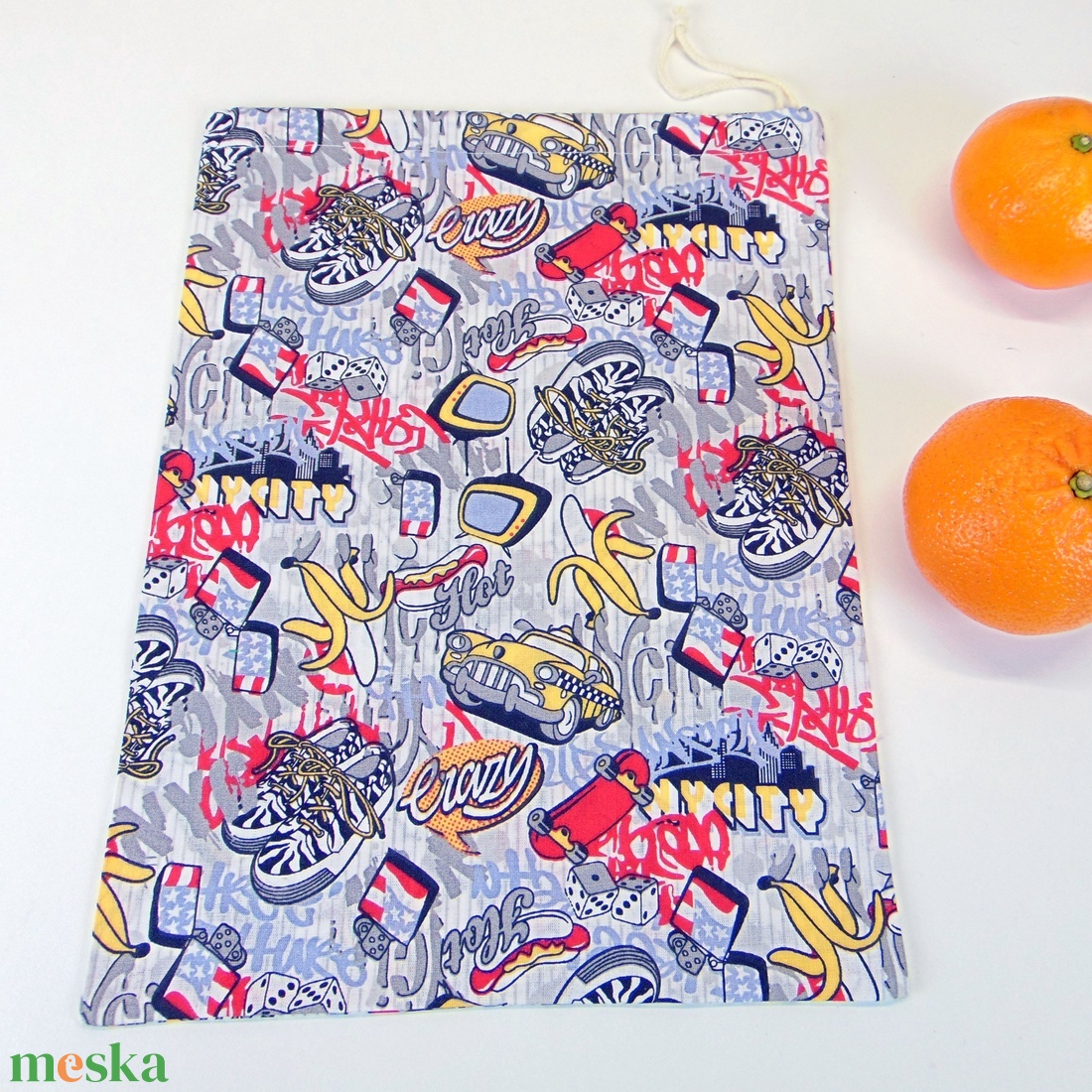 Textil zsák / grafiti mintás - táska & tok - bevásárlás & shopper táska - zöldség/gyümölcs zsák - Meska.hu Textil zsák / grafiti mintás - táska & tok - bevásárlás & shopper táska - zöldség/gyümölcs zsák - Meska.hu