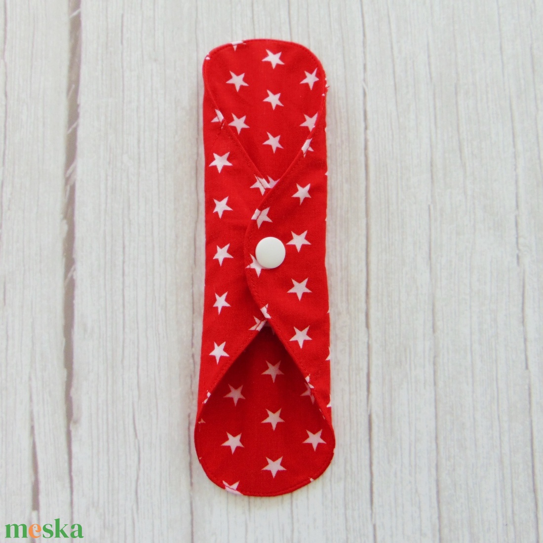 Tisztasági betét : piros - fehér csillag mintás / mosható textil betét - szépségápolás - intim higiénia - tisztasági betét - Meska.hu Tisztasági betét : piros - fehér csillag mintás / mosható textil betét - szépségápolás - intim higiénia - tisztasági betét - Meska.hu